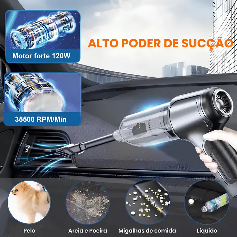 Aspirador de Pó Portátil 4 em 1 Master Cleaner ✅