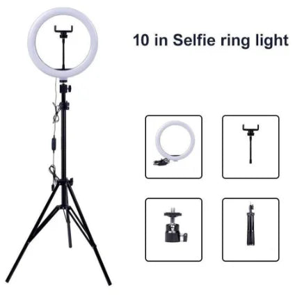 Luz de Led com Tripé (Ring Light)